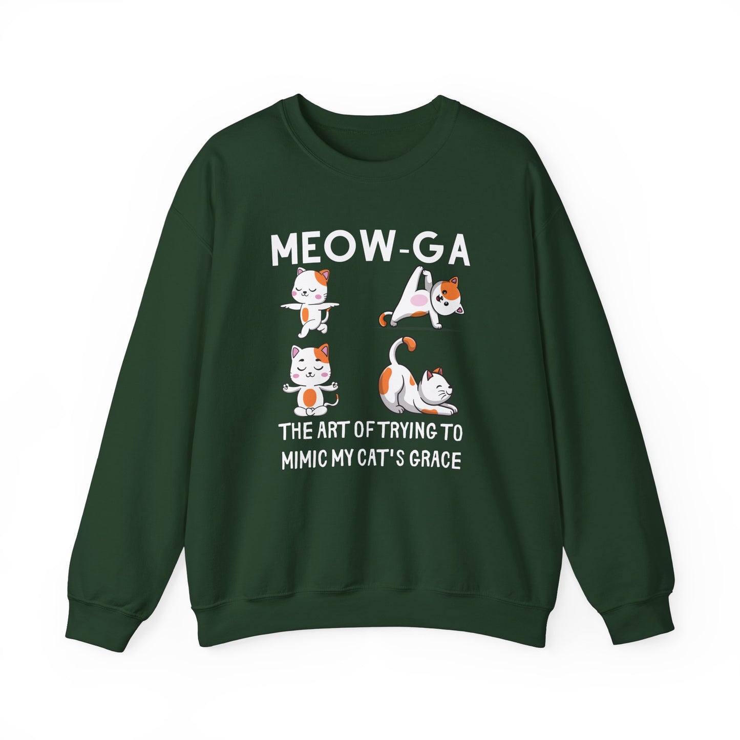 Meow-Ga Cat Yoga Sweatshirt