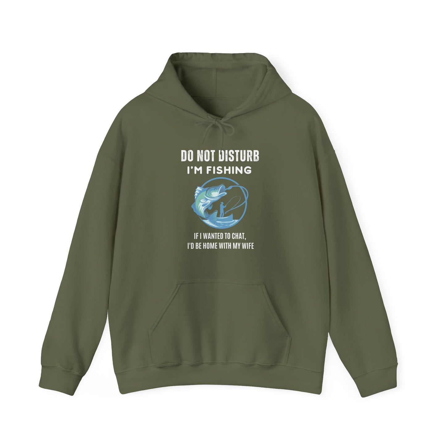 Do Not Disturb, I'm Fishing Hoodie
