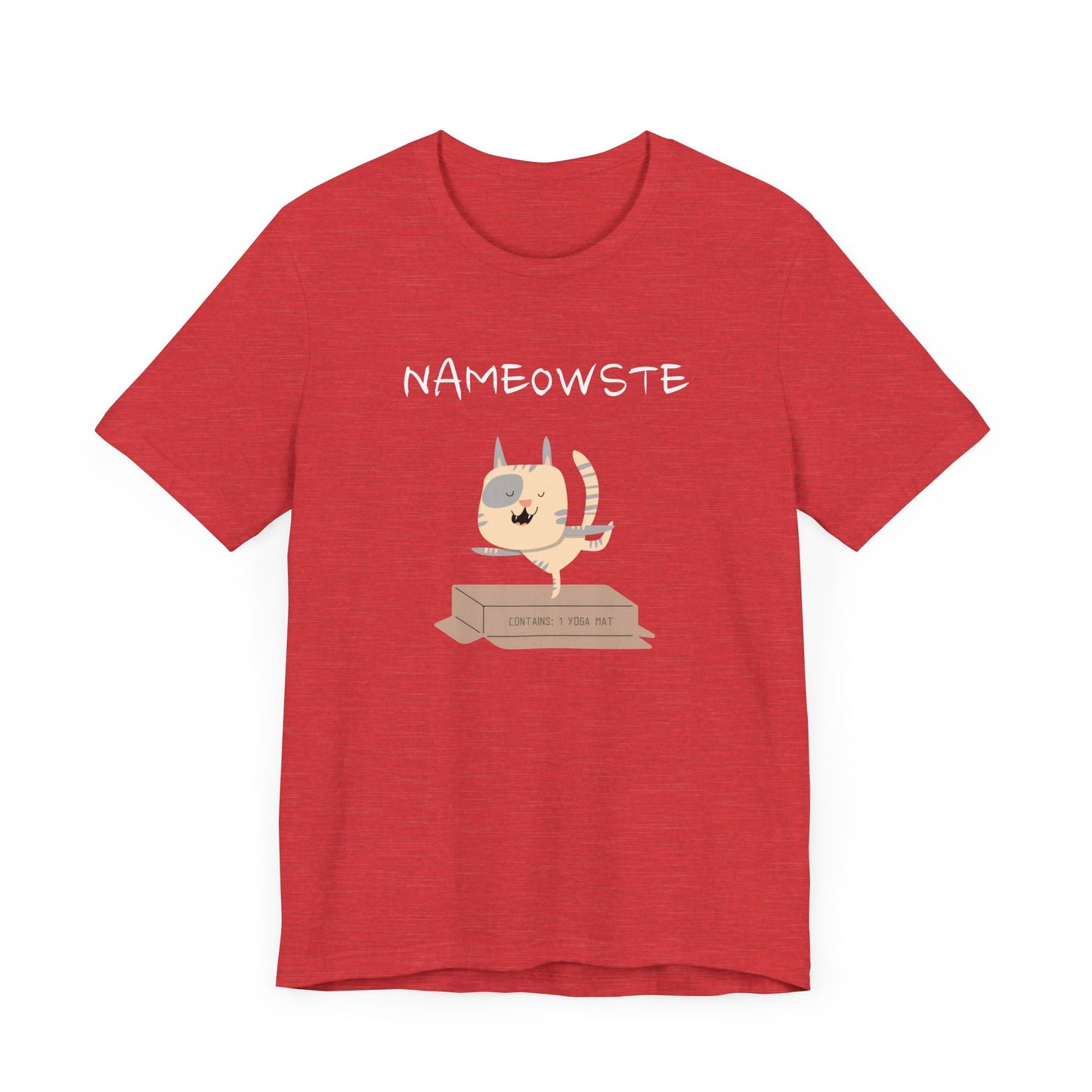 Nameowste Cat Yoga T-Shirt