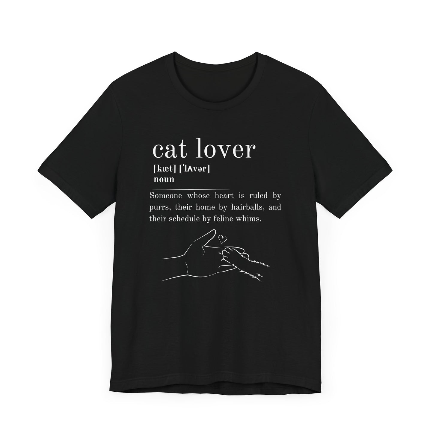 Cat Lover Definition T-Shirt