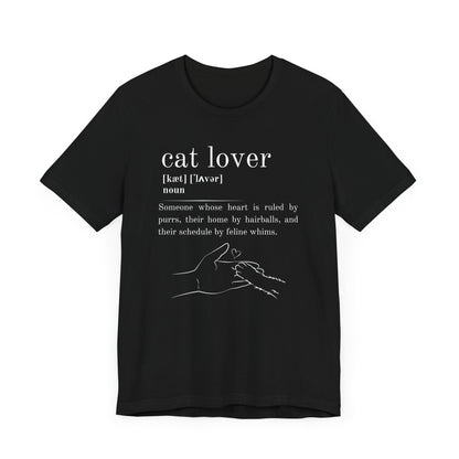Cat Lover Definition T-Shirt