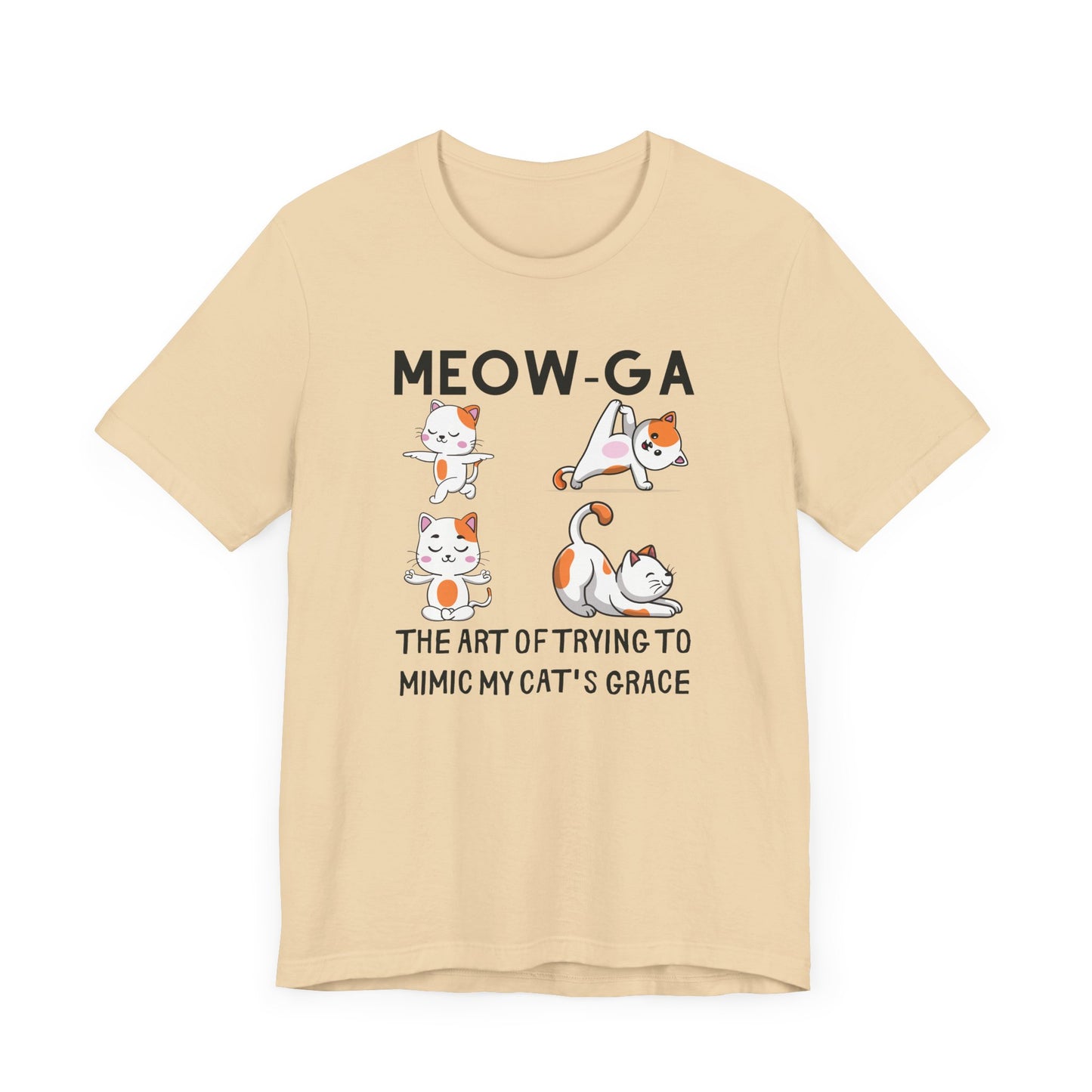 Meow-GA Cat Yoga T-Shirt