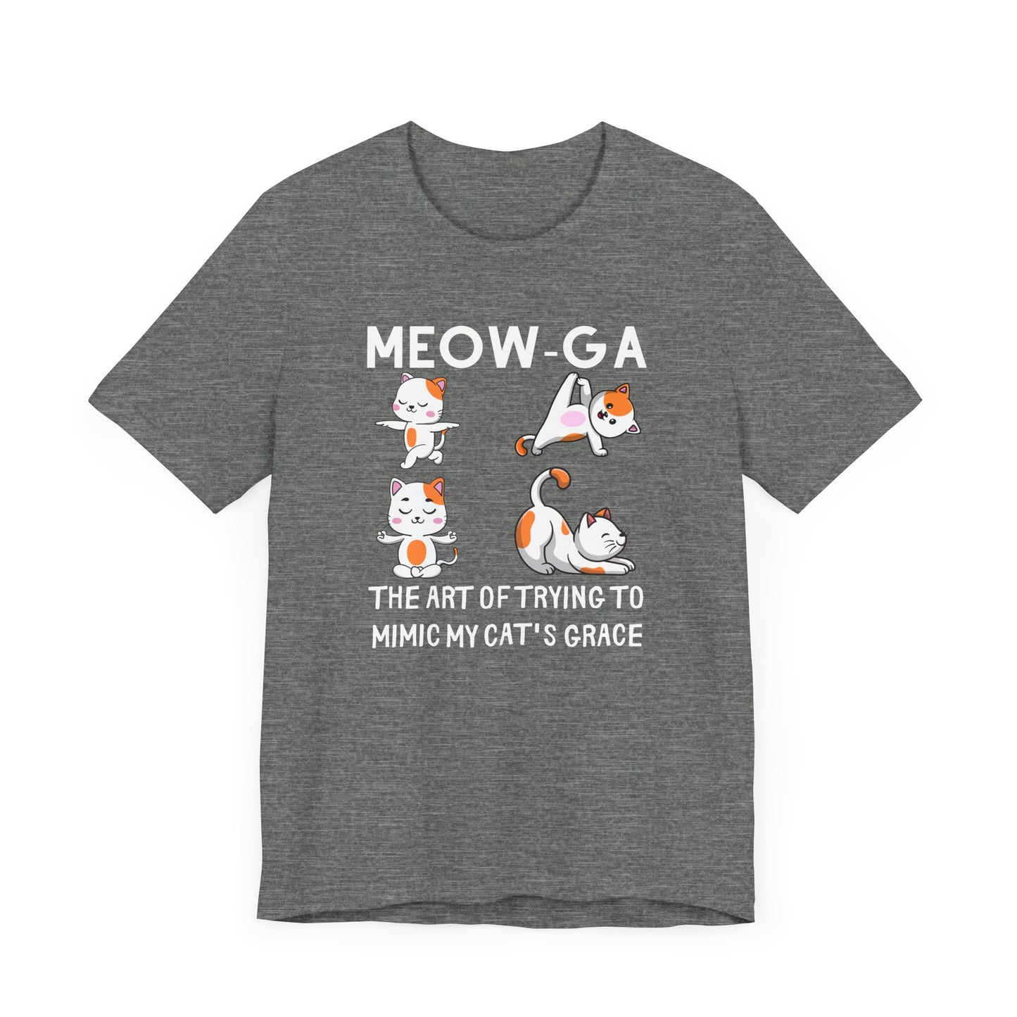 Meow-GA Cat Yoga T-Shirt