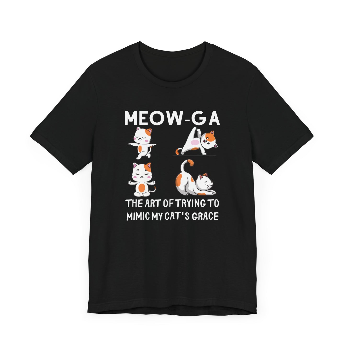 Meow-GA Cat Yoga T-Shirt