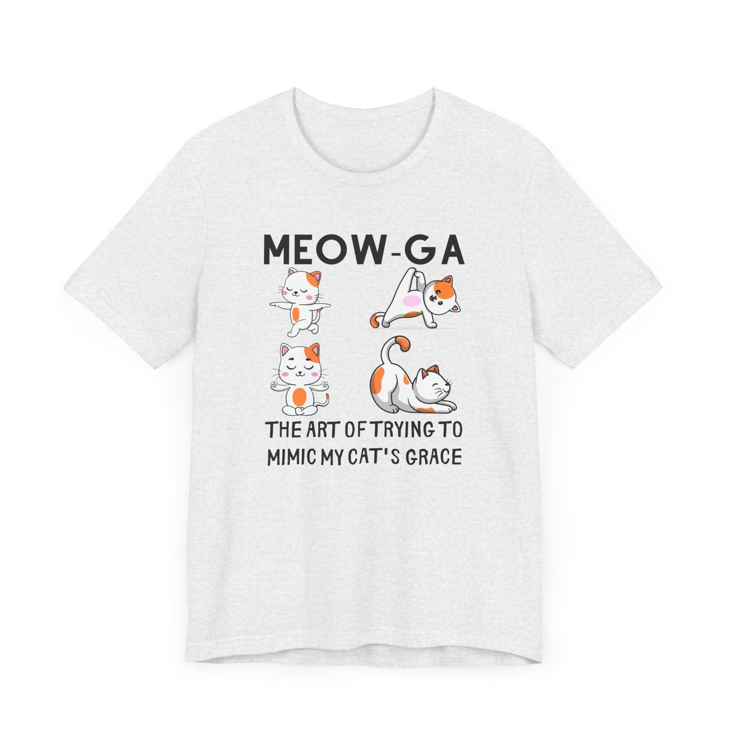 Meow-GA Cat Yoga T-Shirt