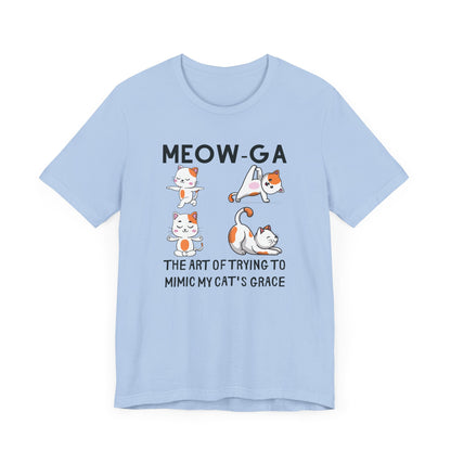 Meow-GA Cat Yoga T-Shirt