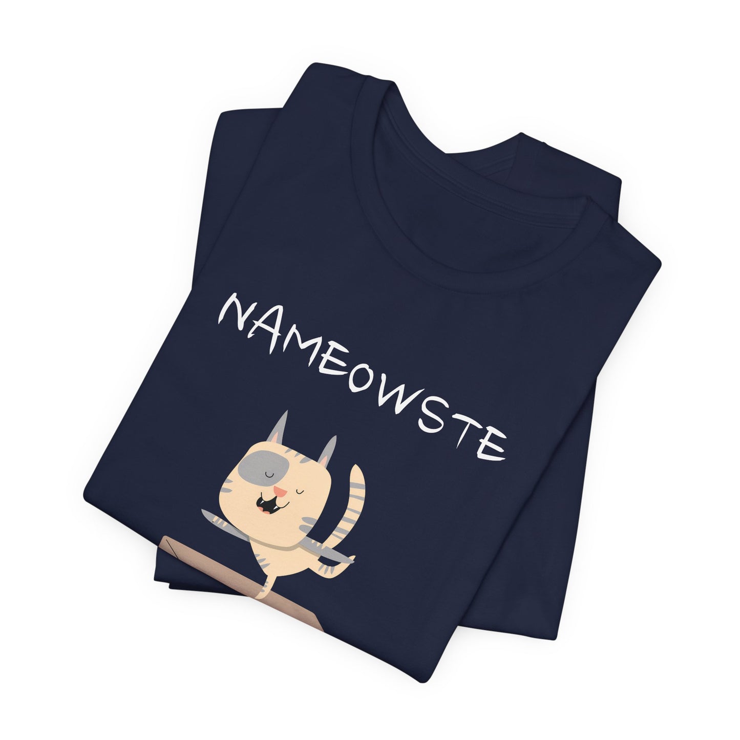 Nameowste Cat Yoga T-Shirt