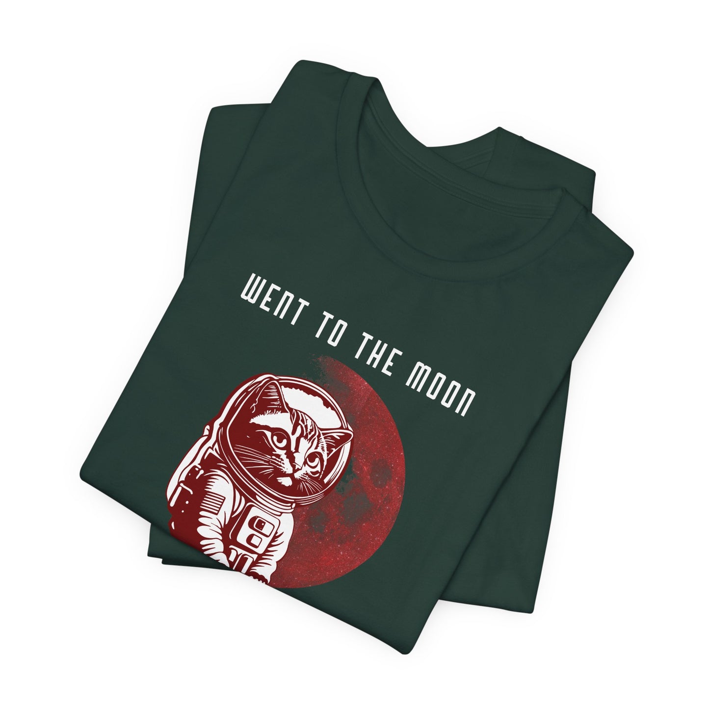 Went To The Moon Cat T-shirt