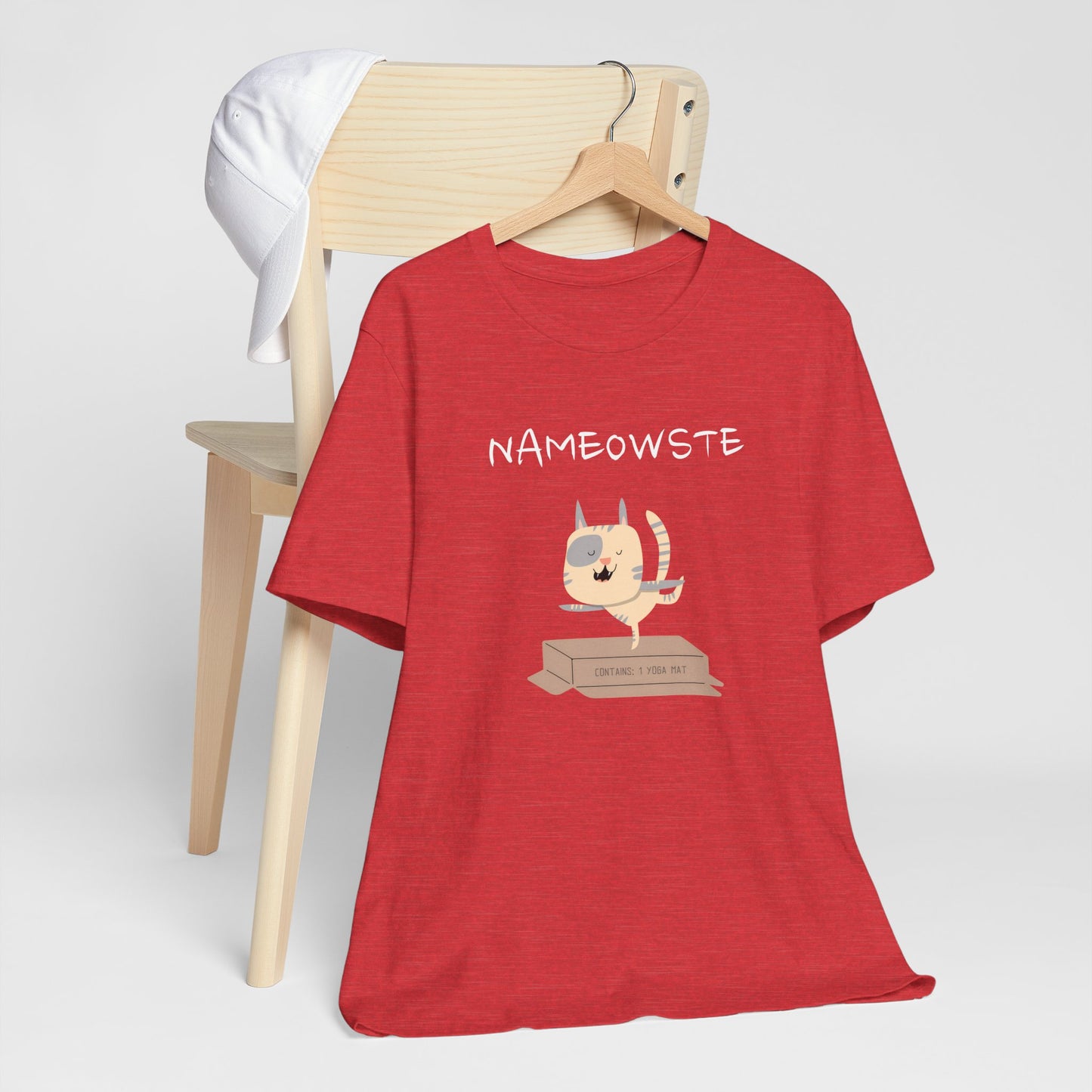 Nameowste Cat Yoga T-Shirt