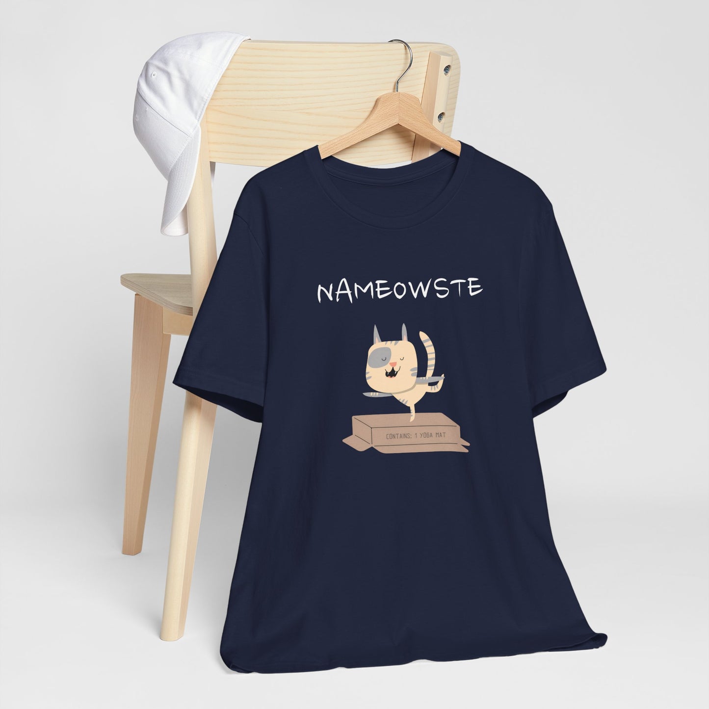 Nameowste Cat Yoga T-Shirt