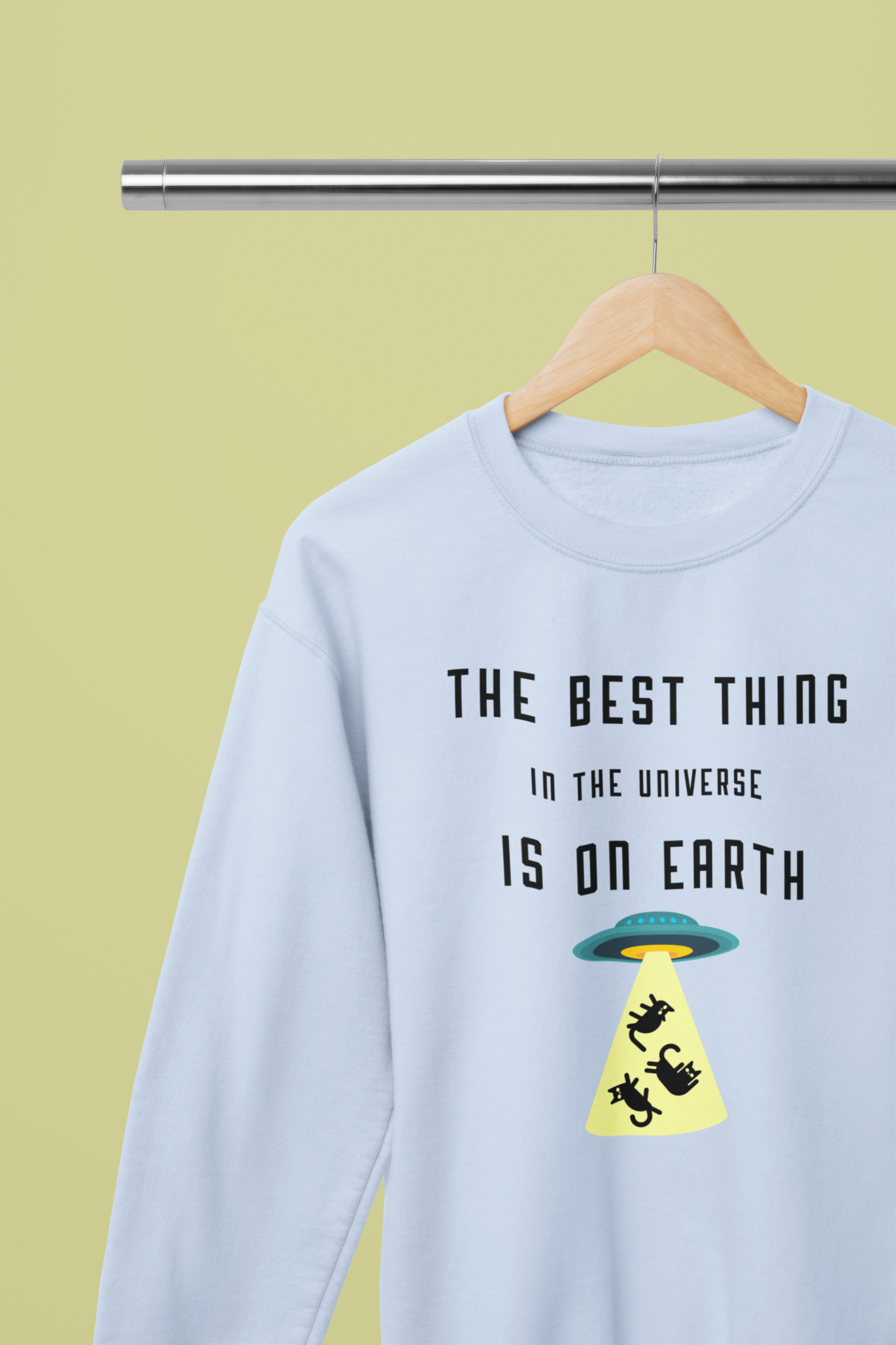 The Best Thing in the Universe – Funny Cat Sweatshirt